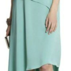 BCBG Max Azria Aqua/Green Tulip "Avery" Slip Dress